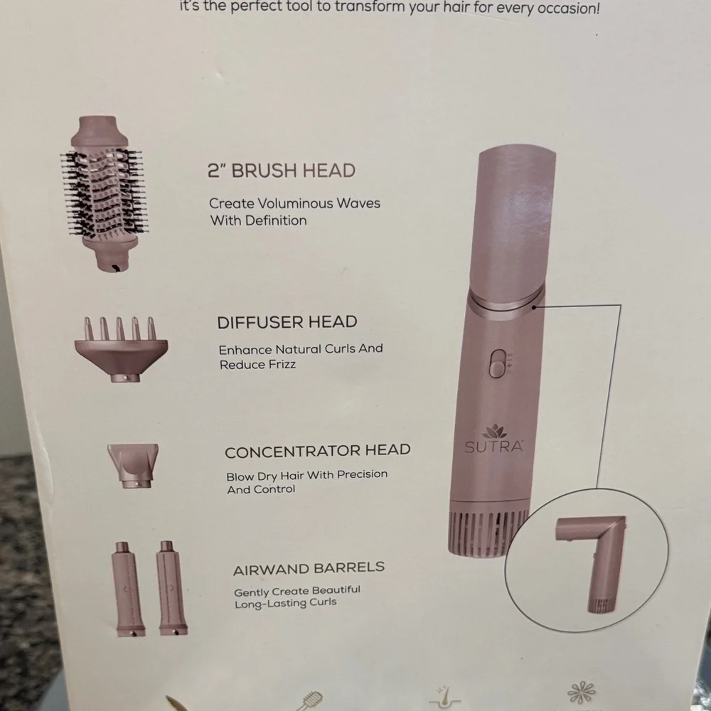 Sutra Aero Styler in Rose Gold